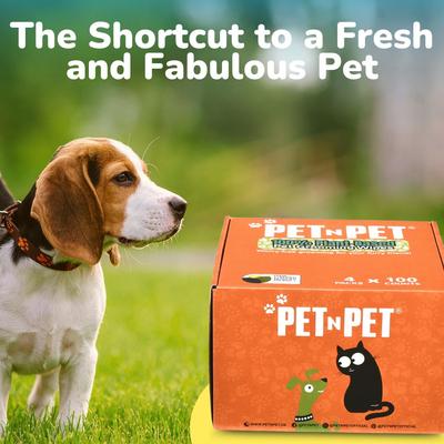 Show full view: PET N PET Unscented Dog & Cat Grooming Wipes, 400 count slide 8 of 9