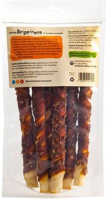 Show full view: Pet 'n Shape All-Natural Duck Hide Twists Dog Treats, 15.3-oz bag slide 3 of 10