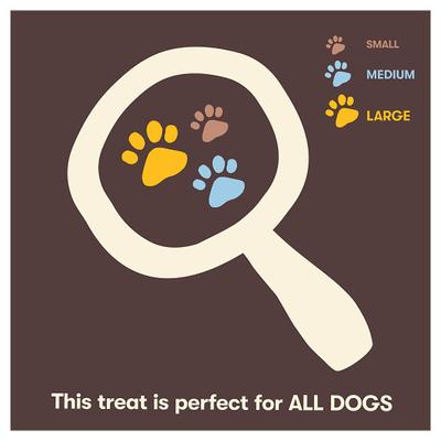 Show full view: Pet 'n Shape American Patties Premium Beef Lung Dog Treats, 16-oz bag slide 9 of 11