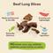 Show in main carousel: Pet 'n Shape Beef Lung Slices Dog Treats, 9-oz bag, 1 pack slide 4 of 9