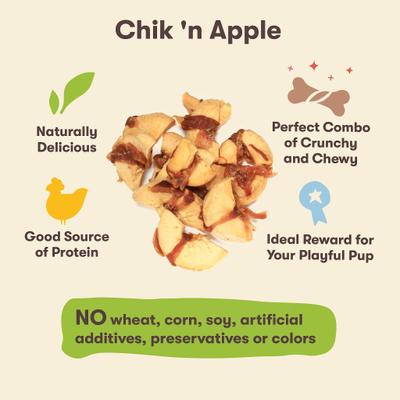 Show full view: Pet 'n Shape Chik 'n Apple Dog Treats, 16-oz bag slide 4 of 6