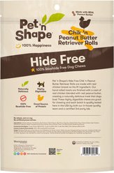 Pet 'n Shape Chik 'n Retriever Roll Peanut Butter Dog Treats, 4 count slide 2 of 2