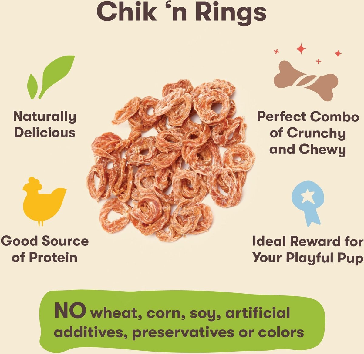 Pet 'n Shape Chik 'n Rings Dog Treats