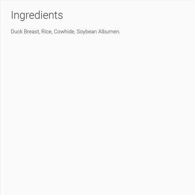 Show full view: Pet 'n Shape Duck 'n Rice Dumbbells Dog Treats, 3-oz bag slide 7 of 8