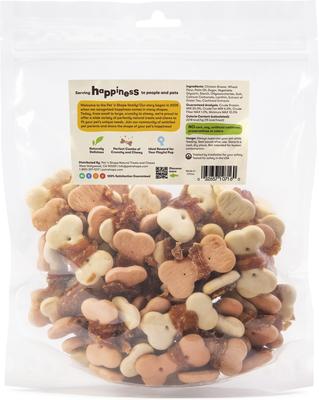 Show full view: Pet 'n Shape Grain-Free Chik 'n Biscuits Dog Treats, 1-lb bag slide 4 of 8