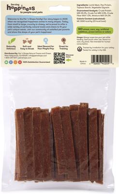 Show full view: Pet 'n Shape Lamb Strips Dog Treats, 9-oz bag slide 3 of 7