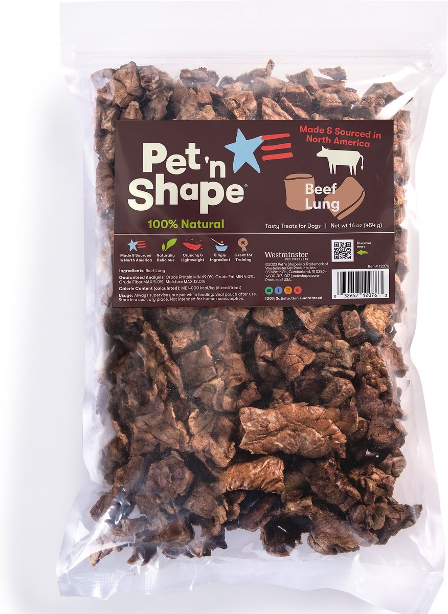 Pet 'n Shape USA All-Natural Chewz Beef Trachea Small Dog Treats