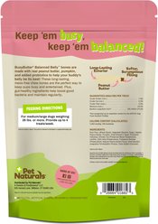 Pet Naturals BusyButter Balanced Belly Pumpkin & Probiotic Peanut Butter Flavored Dog Chews, Medium/Large, 4 count slide 2 of 9