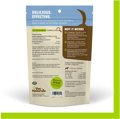 Show full view: Pet Naturals Calming Dog Chews, 30 count slide 4 of 11