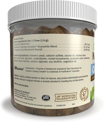 Show full view: Pet Naturals Calming Dog Chews for Medium & Large Dogs, 30 count slide 3 of 7