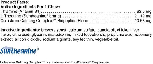 Show full view: Pet Naturals Calming Dog Chews for Medium & Large Dogs, 30 count slide 5 of 7