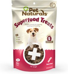 Pet Naturals Crispy Bacon Recipe Superfood Dog Treats, 120 count