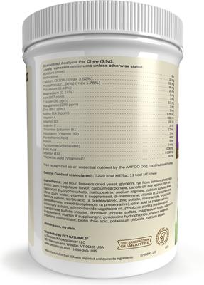 Show full view: Pet Naturals Daily Multi Dog Chews, 150 count slide 3 of 6