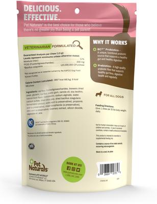 Show full view: Pet Naturals Daily Probiotic Dog Chews, 160 count slide 3 of 12