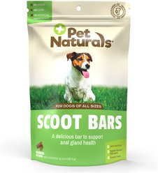 Pet Naturals Dog Scoot Bars Dog Chews, 30 count slide 1 of 7