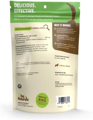 Show full view: Pet Naturals Dog Scoot Bars Dog Chews, 30 count slide 3 of 9