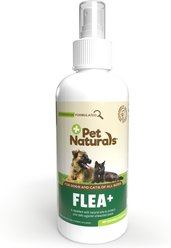 Pet Naturals Flea + Tick Spray for Dogs & Cats, 8-fl oz spray bottle
