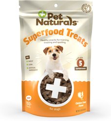 Pet Naturals Homestyle Chicken Recipe Superfood Dog Treats, 120 count
