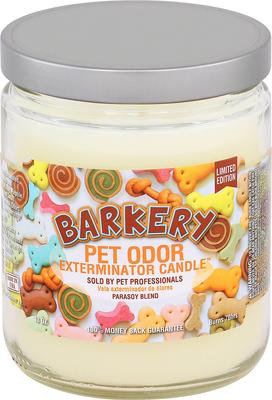 Show full view: Pet Odor Exterminator Barkery Deodorizing Dog & Cat Candle, 13-oz jar slide 1 of 3