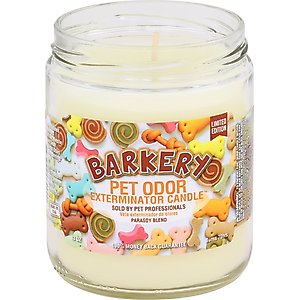 Pet Odor Exterminator Barkery Deodorizing Dog & Cat Candle, 13-oz jar