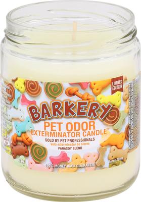 Show full view: Pet Odor Exterminator Barkery Deodorizing Dog & Cat Candle, 13-oz jar slide 2 of 3