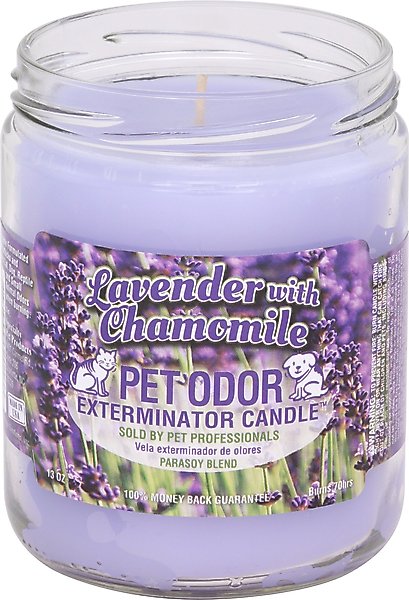 Pet Odor Exterminator Lavender & Chamomile Deodorizing Candle