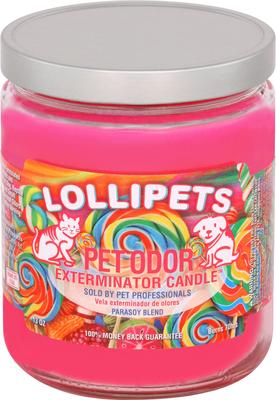 Show full view: Pet Odor Exterminator Lollipets Deodorizing Candle, 13-oz jar slide 1 of 5