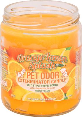 Show full view: Pet Odor Exterminator Orange Lemon Splash Deodorizing Candle, 13-oz jar slide 1 of 6