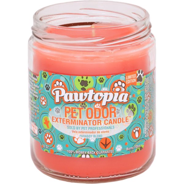 Pet Odor Exterminator Woofstock Deodorizing Dog & Cat Candle, 13-oz jar