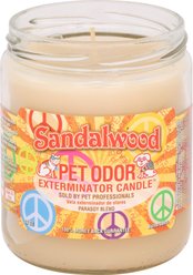 Pet Odor Exterminator Sandalwood Deodorizing Candle, 13-oz jar slide 2 of 2
