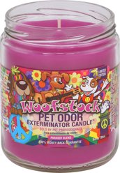 Pet Odor Exterminator Woofstock Deodorizing Dog & Cat Candle, 13-oz jar slide 2 of 2