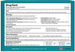 Pet OTC NausX Medication for Motion Sickness for Medium Breed Dogs, 20 count slide 2 of 2