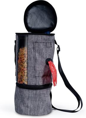 Show full view: Pet Parade Pooch Pal Dog Feeder, Gray slide 3 of 9