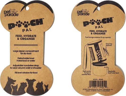 Show full view: Pet Parade Pooch Pal Dog Feeder, Gray slide 9 of 9