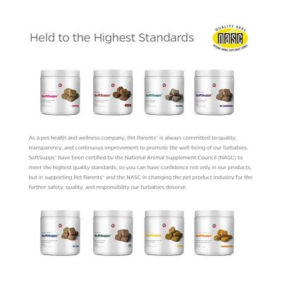 Show full view: Pet Parents Bladder SoftSupps Cranberry Bladder Dog Supplement, 90 count slide 7 of 11