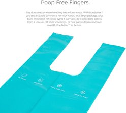 Pet Parents DooBetter 100% Plant Based Dog & Cat Litter & Poop Waste Bags, Unscented, 120 count slide 2 of 8