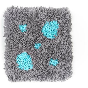 Pet Parents Forager Slow Feeder Cat & Dog Snuffle Mat & Feeding Mat, Meadow Ponds, Large