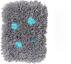 Pet Parents Forager Slow Feeder Cat & Dog Snuffle Mat & Feeding Mat, Meadow Ponds, Medium