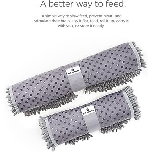 Pet Parents Forager Slow Feeder Cat & Dog Snuffle Mat & Feeding Mat, Meadow Ponds, Medium
