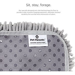 Pet Parents Forager Slow Feeder Cat & Dog Snuffle Mat & Feeding Mat, Meadow Ponds, Medium