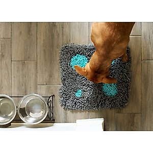 Pet Parents Forager Slow Feeder Cat & Dog Snuffle Mat & Feeding Mat, Meadow Ponds, Medium