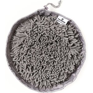 Pet Parents Forager Snuffle Mat & Slow Feeder Dog Bowl, Forest Grey