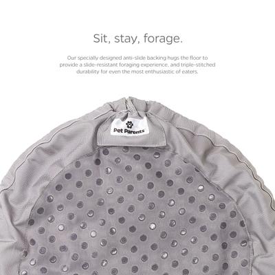 Show full view: Pet Parents Forager Snuffle Mat & Slow Feeder Dog Bowl, Meadow Ponds slide 7 of 11