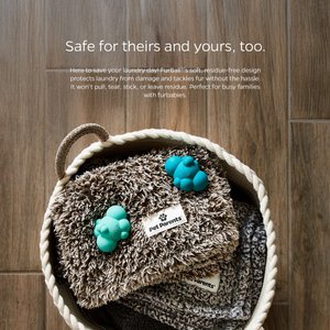 Pet Parents FurBall 2.0 Laundry Cat & Dog Fur & Hair Remover, 2 count