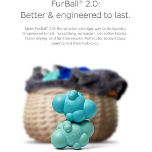 Pet Parents FurBall 2.0 Laundry Cat & Dog Fur & Hair Remover, 2 count