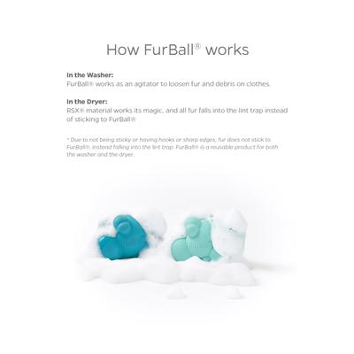 Show full view: Pet Parents FurBall 2.0 Laundry Cat & Dog Fur & Hair Remover, 2 count slide 4 of 10