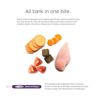 Show full view: Pet Parents Hip & Joint SoftSupps Mobility Hip & Joint Dog Supplement, 90 count slide 3 of 11