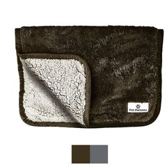 Pet Parents Pawtect Blanket Waterproof Premium Dog, Cat, & Puppy Blanket, Chocolate, Small