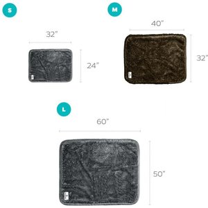 Pet Parents Pawtect Blanket Waterproof Premium Dog, Cat, & Puppy Blanket, Slate, Small