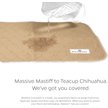 Show in main carousel: Pet Parents Pawtect Pads Washable Training Puppy, Dog & Cat Pee Pads, 2 count, 18x24-in, Grey & Beige slide 3 of 11